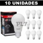 Kit Lampada led 9W 6500k Branco Frio Bivolt Bulbo E27 - Avant - 10 Unidades