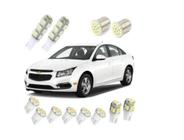 Kit Lampada Led Chevrolet Cruze Gm Sedan Hatch