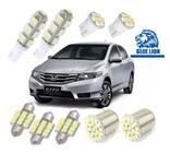 Kit Lâmpada Led Honda Fit City Civic 2009 2010 2011 2012