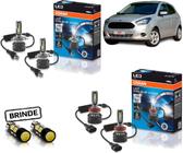 Kit Lampada Led Osram Farol E Milha Ford Ka 16 17 18 19 20