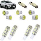 Kit Lampada Led Rav4 Pingo Lanterna Teto Placa Re T10