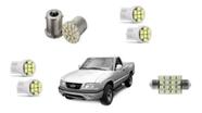 Kit Lampada Led S10 1997 1998 1999 2000 Pingo Teto Placa Re