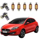 Kit Lâmpada Led T10/Torpedo Fiat Bravo 2010/2016 Canbus