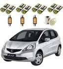 Kit Lâmpada Led T10/Torpedo Honda Fit 2009/2014 Canbus