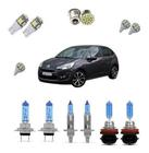 Kit Lampada Super Branca C3 2009/2012 + Led Teto Placa Ré