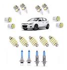 Kit Lampada Super Branca Farol + Leds Hyundai I30