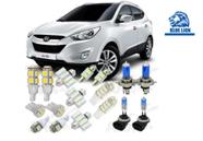 Kit Lâmpada Super Branca + Lâmpadas Led Hyundai Ix35