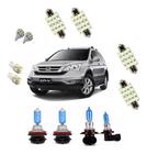 Kit Lâmpada Super Branca + Leds Honda Crv 2012