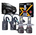 Kit Lampada Ultra Led S17x Onix 2013 A 2019 Farol Alto Baixo