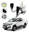 Kit Lâmpadas Led Farol Milha S10 2012 2013 2014 2015 2016