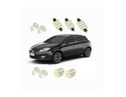 Kit Lampadas Led Fiat Bravo Teto/Placa/Ré Tipo Xenon