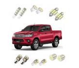 Kit Lâmpadas Led Toyota Sw4 E Hilux Todos Os Anos E Modelos