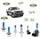 Kit Lampadas Super Branca Alto/Baixo E Milha + Led Amarok