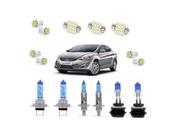 Kit Lâmpadas Super Branca + Led Elantra 2011 2012 2013