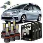 Kit Lâmpadas Super Led Y3 Citroën C4 Grand Picasso 06 A 2014