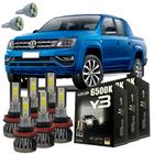 Kit Lâmpadas Super Led Y3 VW Amarok 2010 Em Diante + T10 - LUXLED