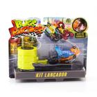 Kit Lançador e Carrinho Bugs Racings Modelos Unidade DTC