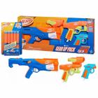 Kit Lançador Nerf Gear Up Pack N Series e Refil De 20 Dardos