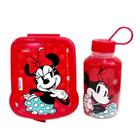 Kit Lanche Minnie Sanduicheira + Garrafa 280ml Plasutil