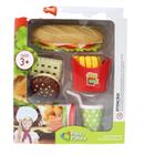 Kit Lanchinho Com Doce Fast Food - Pais E Filhos