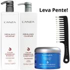 Kit LAnza Healing ColorCare Sham/ Cond 1L/ Máscara Moi Moi