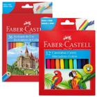 Kit lápis de cor Faber Castell EcoLápis com 36 cores mais canetinha com 12 cores - Faber-Castell