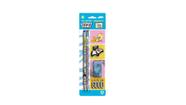 Kit Lápis HB Looney Tunes 2 Lápis /Apontador/Borracha Leo&Leo - Leo&Leo
