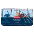 Kit Lápis Profissional Derwent Watercolour Lata 72 Cores