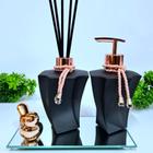 Kit Lavabo, Difusor, Saboneteira E Bandeja, Elegance 220 Ml