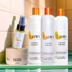 Kit lawi shampoo/cond./masc./leave-in/blend cachos terapia