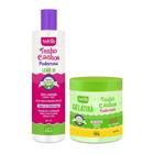 Kit Leave-In + Gelatina Aloe Vera Tenho Cachos Poderosa