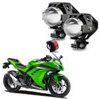 Kit Led Farol de Milha Moto Kawasaki Ninja 300 2014 2015 2016 2017 2018 2019 2020 2021 2022 U5