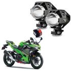 Kit Led Farol de Milha Moto Kawasaki Ninja 400 45CV 2017 2018 2019 2020 2021 2022 U5