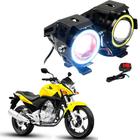 Kit Led Farol Milha Moto CB300R 2010 2011 2012 2013 Angel Eye U7