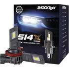 Kit led nano s14x h11 6500k 5000 lumens 12v