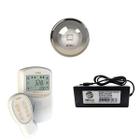 Kit Led Piscina 48m² 18w Inox, Controlador Digital, Fonte - Zizi Piscinas