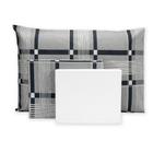 Kit Lençol Cama Solteiro 180 Fios Estampado c/ Elástico + Lençol de Cima e Fronha