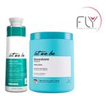 Kit Let Me Be Escova Progressiva Organic 500 ml + Máscara Biorestore 1 kg