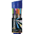 Kit Lettering BIC com 15 Canetas Intensity Sortidas - Ponta ULTRA Fina e Média