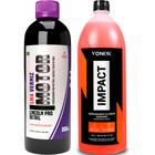 Kit Lh4 Verniz de Motor 500ml Lincoln + Impact 1,5l