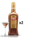 Kit Licor Stock Gianduia Chocolate E Creme Avelã 720ml 2unid