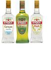 Kit Licor Stock Pêssego, Curaçau Fino E Kiwi 720ml Cada