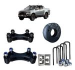 Kit Lift Completo Dianteiro Traseiro + Prol Pivô S10 2012/.. - Borfix