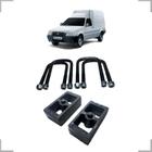 Kit Lift Traseiro 4cm Elevar Feixe de Molas Fiorino /2013 - Borfix