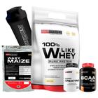 Kit Like Whey 1.8Kg+ Waxy Maize 800G+ Creatine 100G - Bodybuilders