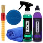 Kit Limpa e Restaura Painel e Detalhes Plásticos automotivo Sintra Fast + Restaurax Vonixx