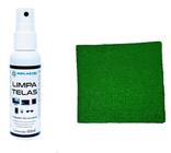 Kit Limpa Telas 150ml Outro Mundo com Panos Coloridos Verde