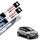 Kit Limpador Parabrisa Dianteira E Traseira Captur 2018 2019 - Bosch