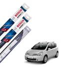 Kit Limpador parabrisa dianteira e traseira Nissan Livina - Bosch