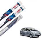 Kit Limpador Parabrisa Xsara Picasso 2005 2006 2007 2008 - Bosch